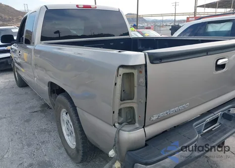 2002 Chevrolet Silverado 1500 Ls из США, поврежденный, VIN 2GCEC19V221393654